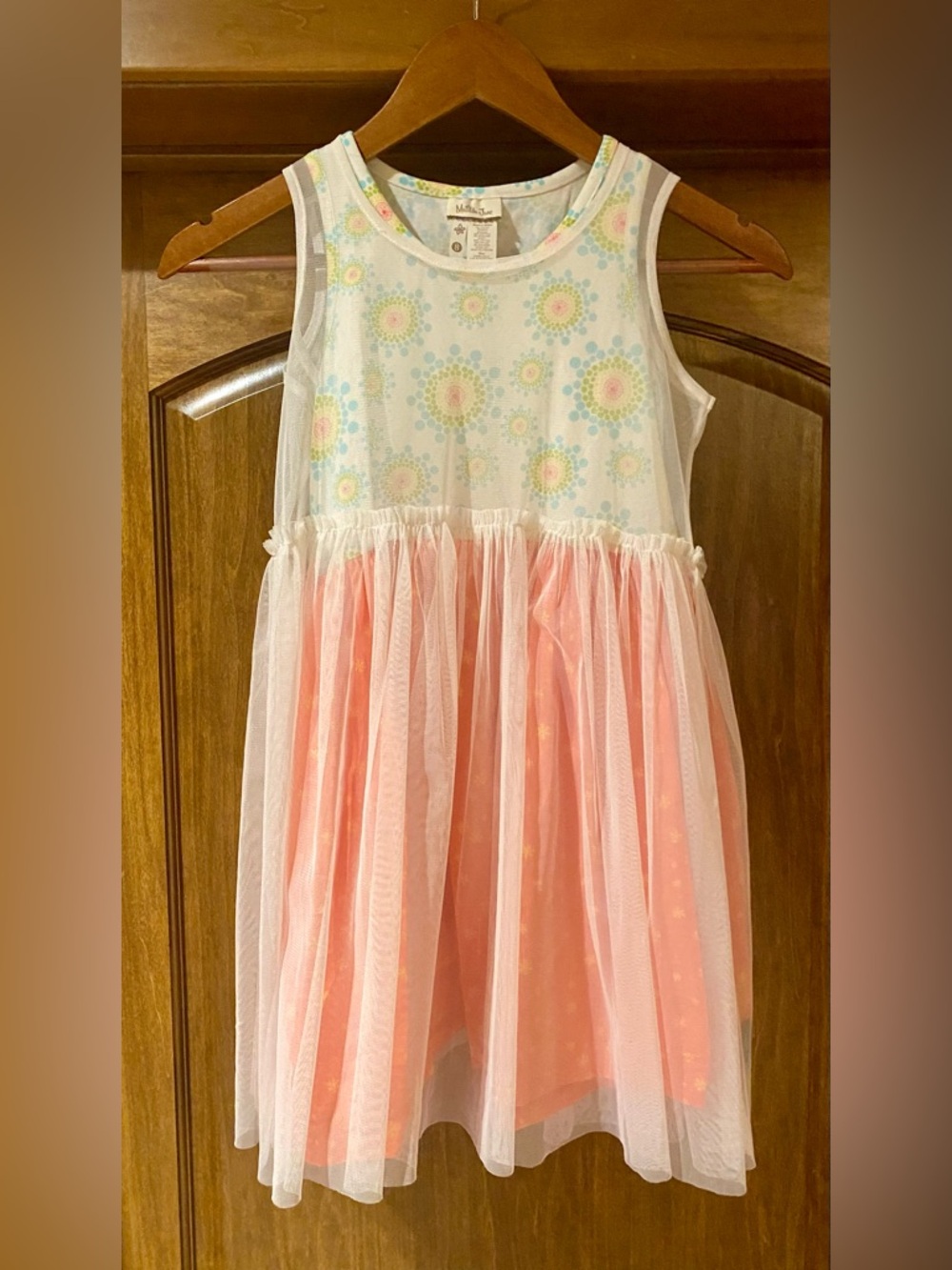 Matilda Jane Dress with Tulle Overlay